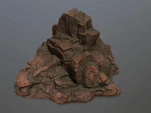 rocce Modello 3D