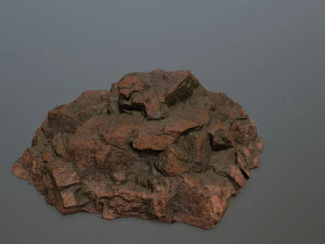rocce Modello 3D
