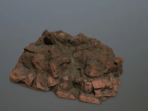rocce Modello 3D