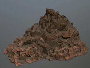 rocce Modello 3D