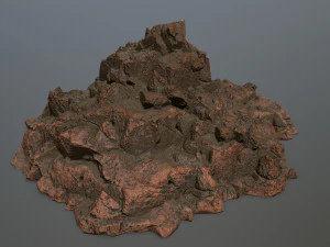 rocce Modello 3D