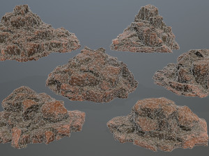 rocks 3D 模型