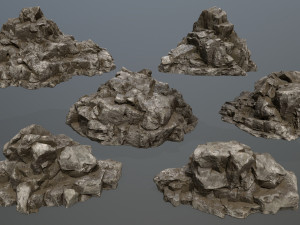 rocks 3D Model