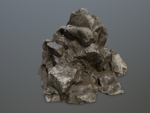 rocks 3D 模型