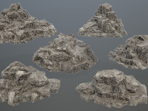 rocks 3D 模型