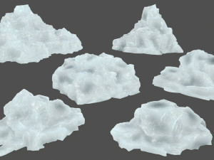 iceberg 3D मॉडल