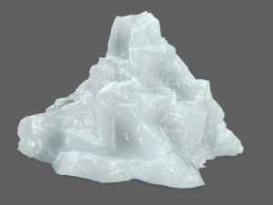 iceberg 3D मॉडल