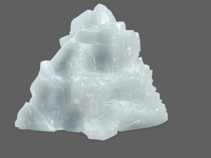 iceberg 3D मॉडल