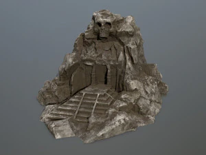 brama czaszki Model 3D