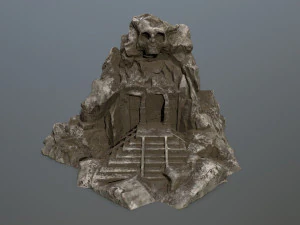 brama czaszki Model 3D