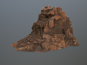skull gate Model 3D