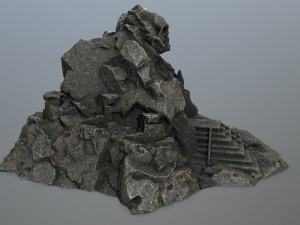 skull gate Modello 3D