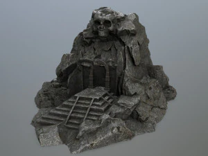 skull gate 3D Model