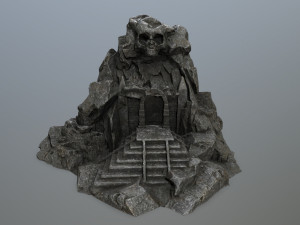 skull gate Modello 3D