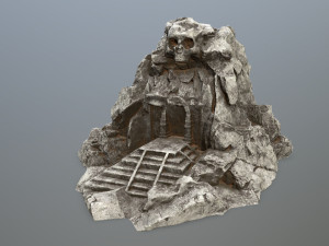 skull gate 3D मॉडल