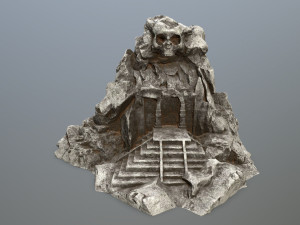 skull gate 3D मॉडल