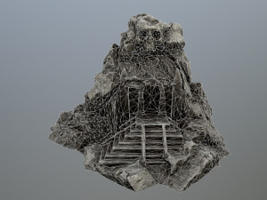 skull gate 3D मॉडल