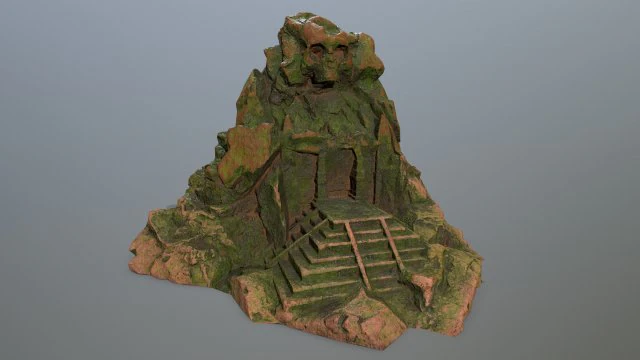 skull gate 3D Model .c4d .max .obj .3ds .fbx .stl .blend 