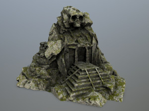 skull gate 3D मॉडल