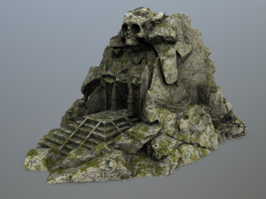 skull gate 3D मॉडल