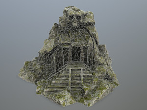 skull gate 3D मॉडल