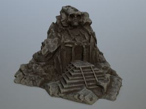 skull gate 3D मॉडल