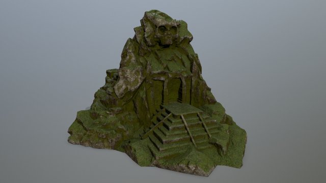 skull gate 3D Model .c4d .max .obj .3ds .fbx .stl .blend 