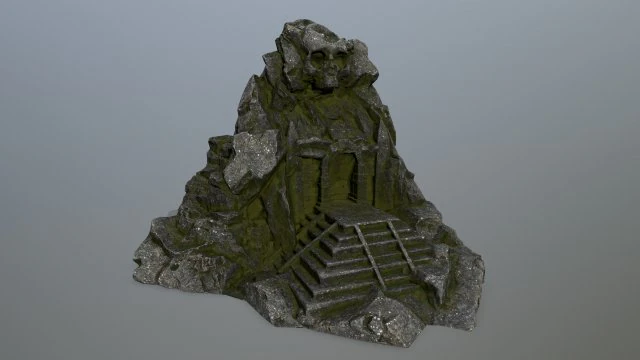 skull gate 3D Model .c4d .max .obj .3ds .fbx .stl .blend