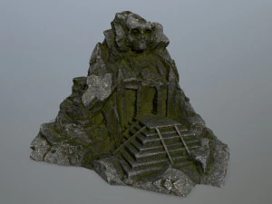 スカルゲート 3Dモデル