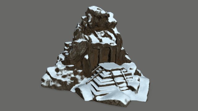 skull gate 3D Model .c4d .max .obj .3ds .fbx .stl .blend 