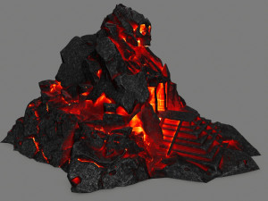 lava skull gate 3D Model