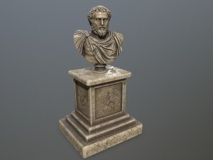 marcus aurelius1 3Dモデル
