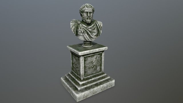 marcus aurelius 3Dモデル .c4d .max .obj .3ds .fbx .stl .blend 