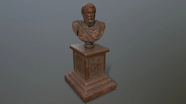 marcus aurelius 3D Model .c4d .max .obj .3ds .fbx .stl .blend 