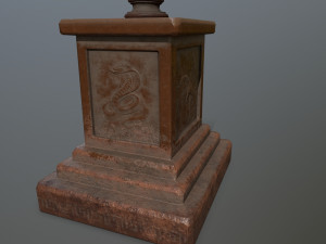 marcus aurelius 3D मॉडल