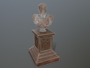 marcus aurelius 3D मॉडल