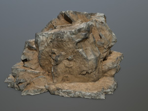 desert rock set 3D मॉडल