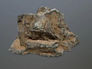 desert rock set 3D Model