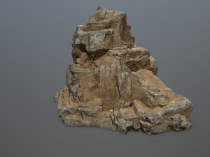desert rock set 3D मॉडल