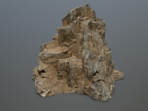 desert rock set 3D मॉडल