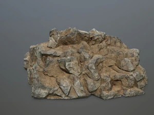 desert rock set 3D Model