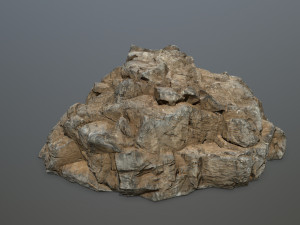 desert rock set 3D मॉडल