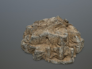 desert rock set 3D मॉडल