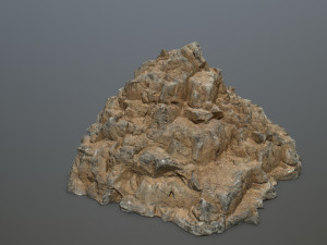 desert rock set 3D मॉडल
