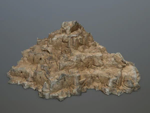 desert rock set 3D Model