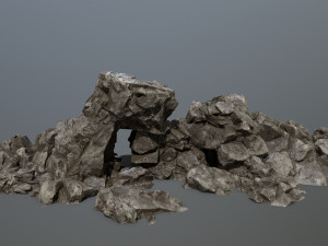 rock set Modelo 3D