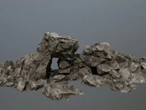 rock set 3D Model