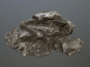 rock set 3D Model