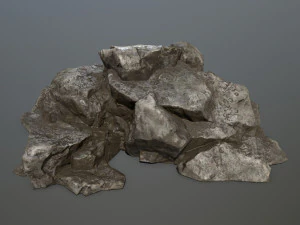 rock set 3D Model