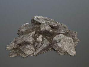 rock set Modelo 3D